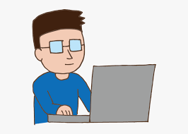 Find & download free graphic resources for animated people. Young Man Using Laptop Laptop With Person Animated Hd Png Download Transparent Png Image Pngitem