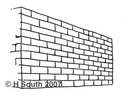 8 Steps To Drawing A Brick Wall In Perspective Brick Wall Drawing Wall Drawing Brick Art