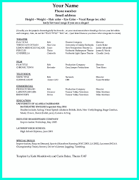 Dance Resume Can Be Used For Both Novice And Professional Dancer Most Job Of Dancer Has Free Resume Template Word Acting Resume Template Resume Template Word