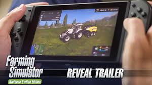 Video game magazines that i read regularly would cover japanese imports and niche titles. Farming Simulator Nintendo Switch Edition Reveal Trailer Youtube