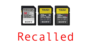 Discover a wide range of high quality products from sony and the technology behind them, get instant access to our store and entertainment network. Sony Sd Card Recall Notice All You Need To Know