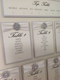Luxury Wedding Table Seating Plan By Chosentouches On Etsy