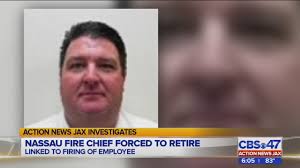 Nassau fire chief's abrupt retirement linked to fired firefighter