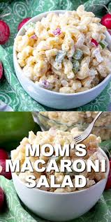 The Best Macaroni Salad Recipe Starts With Macaroni Noodles And It Is Mixed With A Delicious Creamy Dressing Th Best Macaroni Salad Macaroni Salad Recipe Salad
