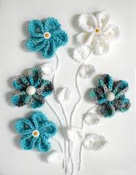 Wall art idea, wall decor, free crochet pattern, inspiration, diy, on crochet wall art ideas inspired by the sea. Easy Springtime Crochet Flower Wall Art Grateful Prayer Thankful Heart