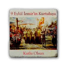 He was the commander of the eastern army of the ottoman empire at the end of world war i and served as speaker of the grand national assembly of turkey before his death. 9 Eylul Izmir In Kurtulusu Tas Magnet