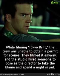 The director explained: “When we went to shoot in Tokyo, it's a very  different culture. They don't give out film permits. We would be setting up  a scene and people would just