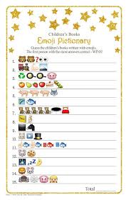 You'll love this cute baby shower emoji pictionary game with answer key. Children S Book Emoji Pictionary Pasteurinstituteindia Com