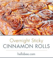 Overnight Sticky Cinnamon Rolls Sticky Buns Recipes Crockpot Cinnamon Rolls Overnight Cinnamon Rolls