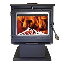 There are many stovetop fans you can buy that sit on top of the wood stove and blow the heat outward. Englander 2 000 Sq Ft Epa Certified Wood Burning Stove 15 W03 The Home Depot