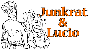 Junkrat & Lucio (An Overwatch Comic Dub) - YouTube