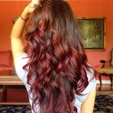 so want to do this with my hair burgunder haar braune haare rote highlights haare