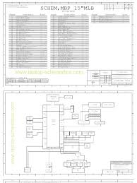 1.56mb (.pdf) + 626kb (.brd) language: Apple Macbook Pro A1286 Late 2008 Early 2009 Laptop Logic Board Schematic Diagram Telecommunications Computer Hardware