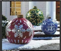Amara.com has been visited by 10k+ users in the past month Homemake Giant Light Up Ornaments For Outside Outdoor Christmas Decorations Christmas Light Ornament Outdoor Christmas Ornaments