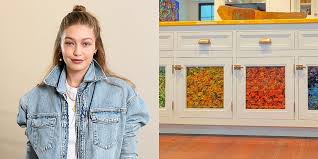 Kitchen cabinets nyckitchen cabinets nyckitchen cabinets nyc. Gigi Hadid S Nyc Apartment Uses Dyed Pasta As Decoration