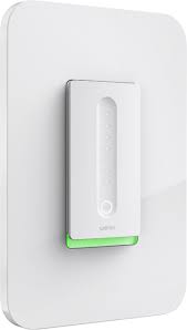 Wemo Wireless Dimmer Switch White F7c059 Best Buy