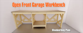 I chose to use a dual layer work surface for my workbench for two reasons: Open Front Workbench Plans
