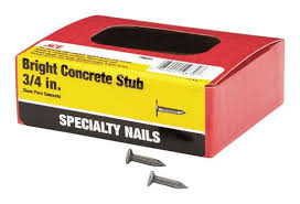 Ace Flat 3/4 in. L Concrete Nail Fluted Bright 1 lb. #VSHE78655, 78655