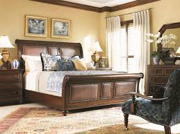 Tommy Bahama Home Landara King Sleigh Bed Bedroom Sets Furniture Luxury Home Decor