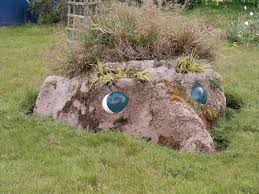 Of mud men and moss maids. Funky Garden Ideas Humph Has Matured Wondering How To Make Him Concrete Dirt And Chicken Wire Bowling Ball Eyes Garden Whimsy Garden Crafts Garden Art