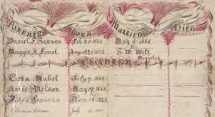 Minerd.com Biography of Daniel Foster and Amanda Margaret (Foust) Sarver of  near Berlin, PA