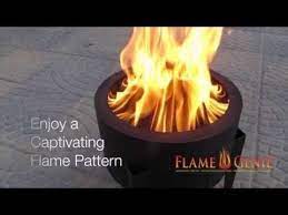 Flame Genie Pellet Fire Pit Fire Pit Wood Pellets Pellet