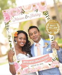 May 30 Shop Spotlight Creative Union Designs Wedding Photo Props Bridal Shower Photos Photo Frame Prop