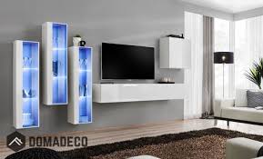 Shift 13 Media Wall Unit Modern Wall Units Wall Entertainment Center Entertainment Center Wall Unit