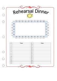 need a wedding rehearsal dinner seating chart heres a free