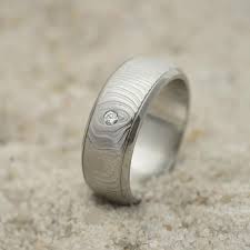 Mens promise rings on hand. His And Hers Ring Set Womens Mens Damascus Steel Damasteel Hand Forged Personalized Ring Prima Line Simple Wedding Band Promise Ring Rings Wedding Engagement Koleksiyon Com Tr