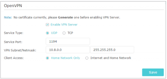 How To Use Openvpn To Access Your Home Network Through The High Power Wireless N Router Router Mode New Logo Tp Link Iberia