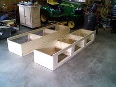 This is part 1 in a series of videos showing how to build a king size platform storage bed to be used with the lull premium. Woodwork Platform Bed Plans Full Size Pdf Plans Bed Frame Plans Platform Bed Plans Platform Bed With Drawers