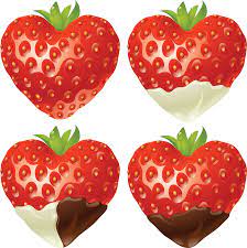 Chocolate Strawberry Strawberry Background Chocolate