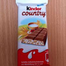 Kinder Country I Loved This Chocolate Bar It Has Puffed Rice In The Filling So It Can Be Eaten For Bre Chocolate Explosion Cake Chocolate Candy Puffed Rice