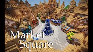 Gain an understanding of conditions in a medieval town. Minecraft Medieval Market Square Tutorial 1 4 Htsymc 5 Youtube