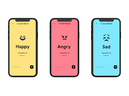 To capture your daily highs and lows, the app prompts you to track depressive symptoms, psychotic symptoms, irritability. Mood Tracker Employee Engagement App Music App Design Emotions App App Design Inspiration