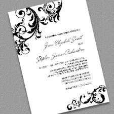 Elegant Wedding Invitation With Swirls Borders Diy Free Download P Free Wedding Invitation Templates Printable Wedding Invitations Elegant Wedding Invitations