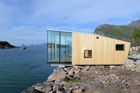 Waterfront Remote Island Resort In Norway Architecture Resort Cabins Beach House Rental
