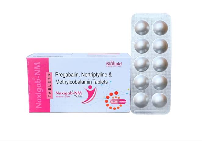 Pregabalin + Nortriptyline + Methylcobalamin Tablet Manufacturer, Supplier and Franchise
