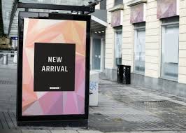 Download Mock Up Of An Advertisement In A Bus Stop For Free Bus Stop Mockup Poster Mockup Free