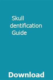 Skull Identification Guide Math Study Guide Teaching Guides Study Guide