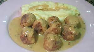 boulettes suedoises ikea كرات كفتة الدجاج السويدية المعروفة عند ايكيا youtube chicken meat food