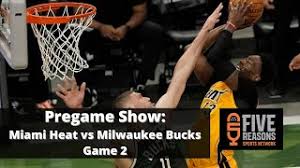 And that's after the bucks beat. Miami Heat Vs Milwaukee Bucks Game 2 Pregame Show Live Score Nba Playoffs Youtube