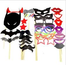 30 Piece Party Masks Wedding Photo Booth Reception Props On A Stick De Wedding Photo Booth Decorating With Sticks Photo Booth