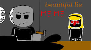 Beautiful Lie Animation Meme Roblox Camping 4 Mansion Feat Emma Logan Spoilers Youtube