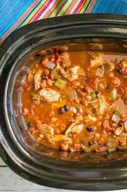 I love how this recipe doesn't add salt, just lots of spices and fresh lime juice to give it the flavor it needs! Healthy Slow Cooker Chicken Chili Video Family Food On The Table