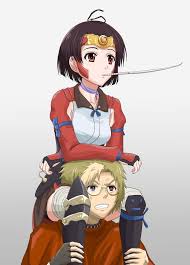 image result for kabaneri of the iron fortress ikoma x mumei สาวอน เมะ อะน เมะ คาวาอ