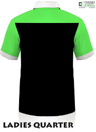 F001 Green 045 Corporate Outfits Corporate Shirts Uniform Design