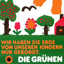 Die grünen by grünen (political party). Grune Ur Plakate Beuys Kinderkunst Und Sonnenblumen Der Spiegel