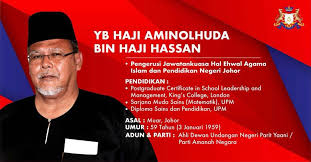 Exco sanggah dakwaan mat taib tak via berita.pas.org.my. Barisan Exco Parti Pribumi Bersatu Malaysia Segamat Facebook